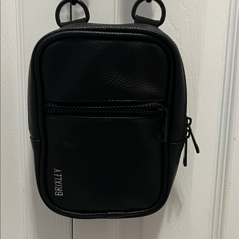 BRIXKEY leather Midnight crossbody sling
